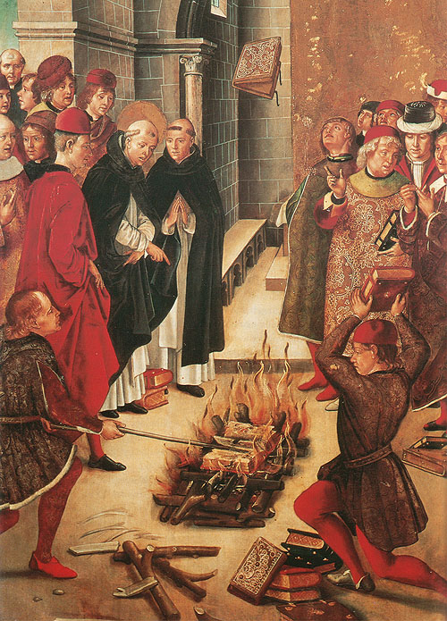 berruguete Spanish painting from the 1400s by Pedro Berruguete